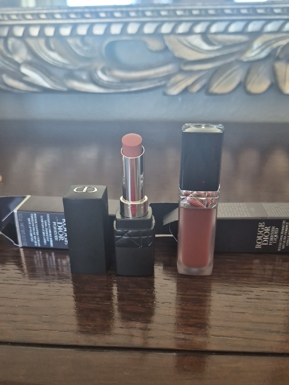 Dior Nude Brown Lipstick & Liquid Lip Color Duo